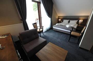 Фото номера Двухместный номер с 1 кроватью Отель Hotel Rudnik г. Грудзёндз 2
