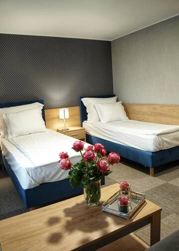 Фото номера Стандартный двухместный номер с 1 кроватью Отель Hotel Rudnik г. Грудзёндз 5