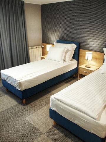 Фото номера Стандартный двухместный номер с 1 кроватью Отель Hotel Rudnik г. Грудзёндз 6